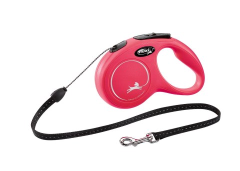 Flexi Smycz New Classic S Linka 5m Do 12kg Czerwona