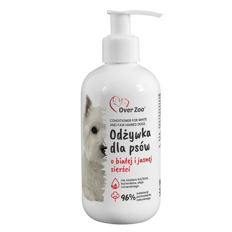OVER ZOO Odżywka Dla Psa Do Białej I Jasnej Sierści 240ml