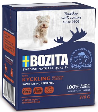 BOZITA Dog Junior Delikatny Kurczak W Galarecie 370g