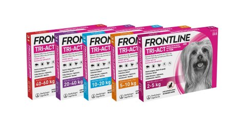 FRONTLINE Tri-Act Dla Psów 3x1ml